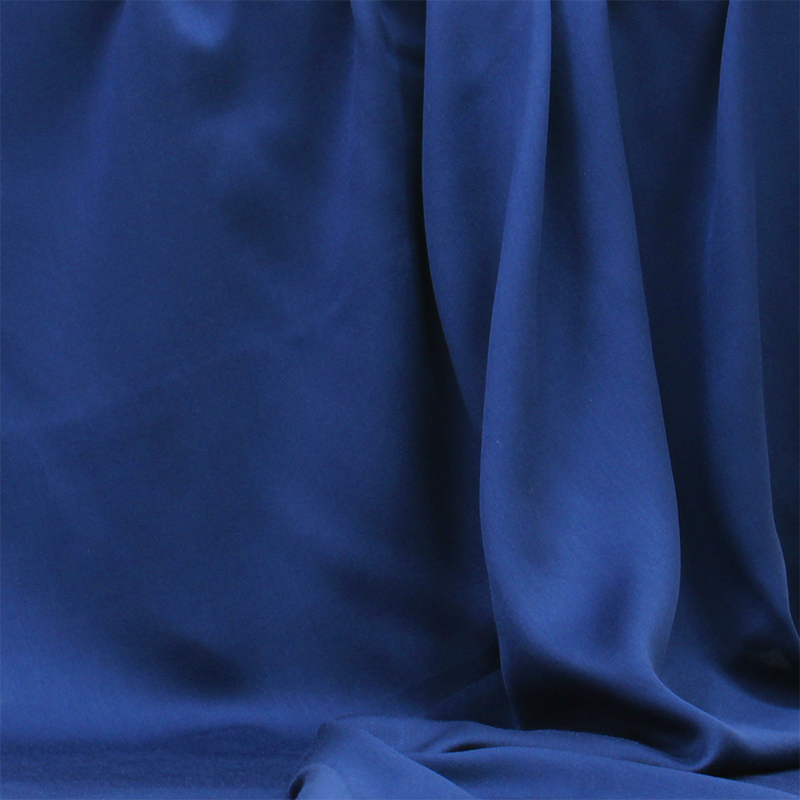 Blue Premium Satin Muslim Hijab Scarf