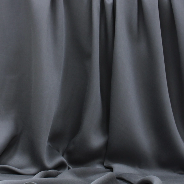 Dark Grey Premium Satin Muslim Hijab Scarf