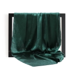 Emerald Green Textured Silk Hijab Muslim Scarf