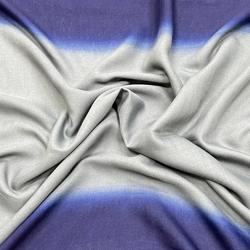 1 Ombre Cotton Hijab- Navy Blue _ Grey-1
