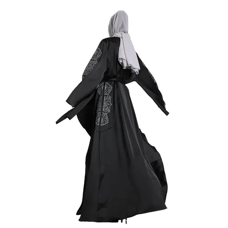 Black Zunaira Kimono-3