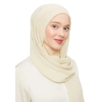 Beige Ninja Instant Hijab Scarf Shop