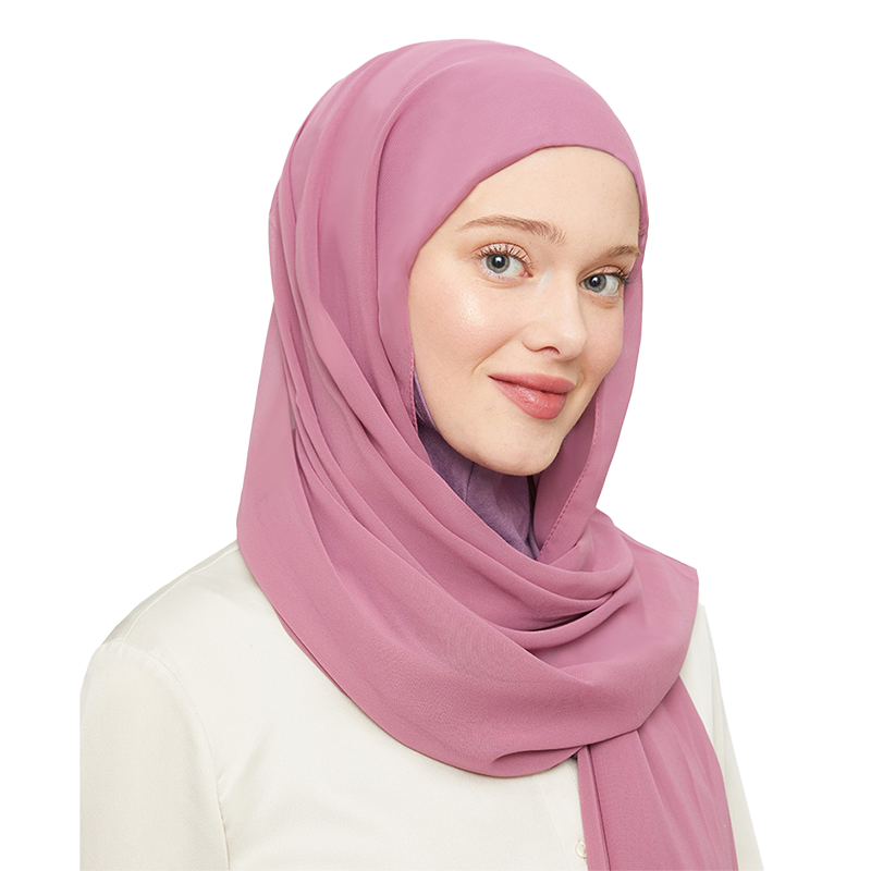 Instant Hijab Dusky Pink