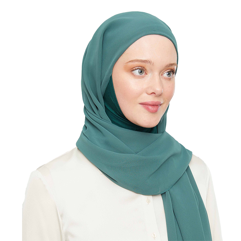 Instant Hijab Emrald Green