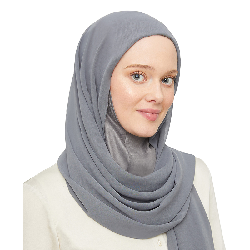 Instant Hijab Grey