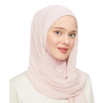 Light Pink Ninja Instant Hijab Scarf