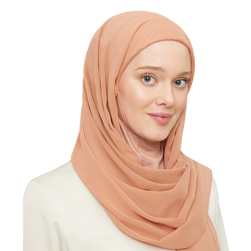 Instant Hijab Pale Tan