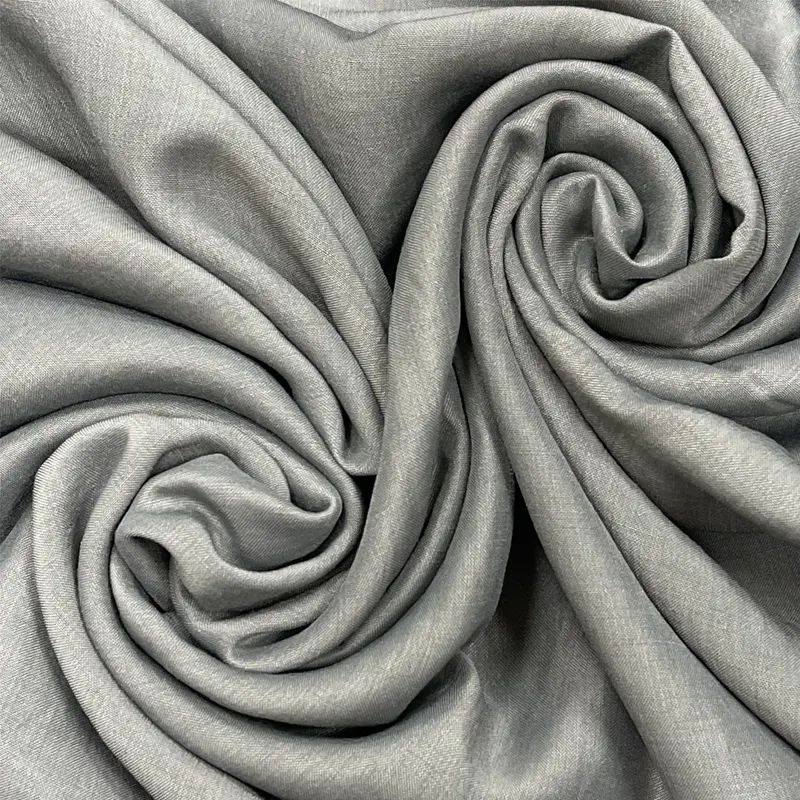 Rayon Silk – Light Grey-1