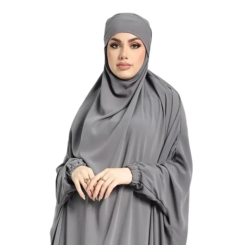 Women’s One Piece Silver Muslim Jilbab