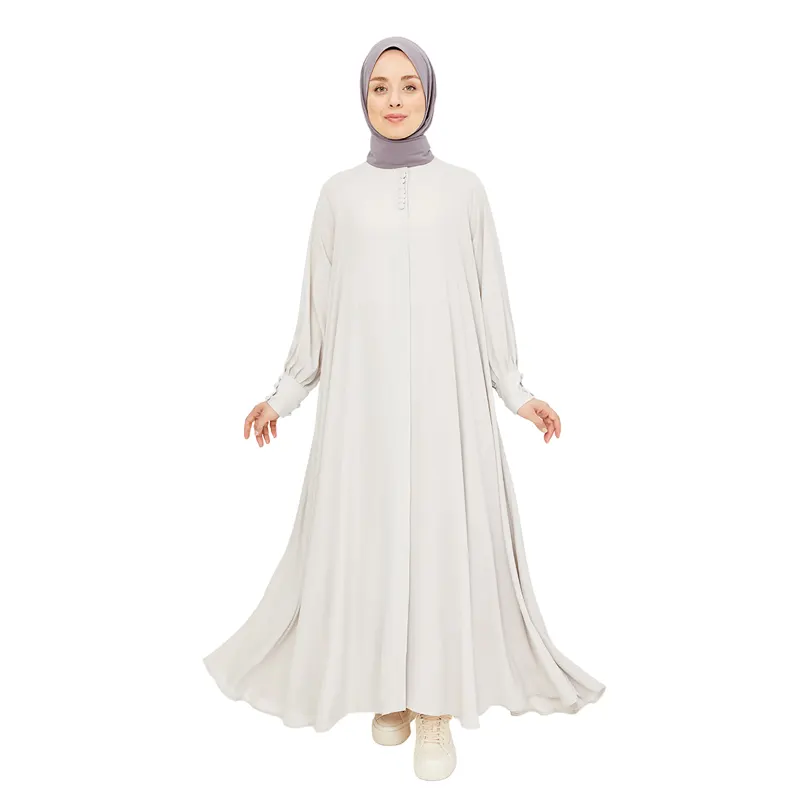 abaya white 1