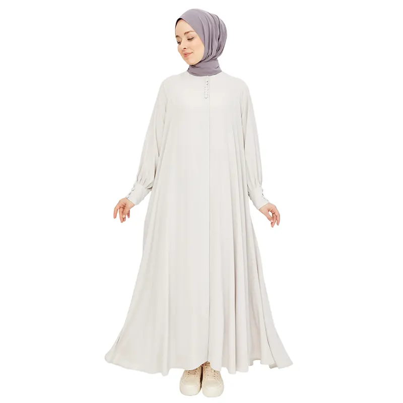 abaya white 2