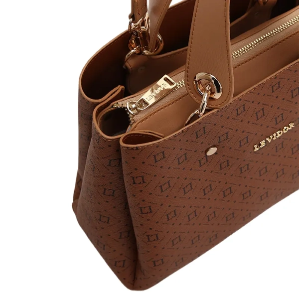 brown shoulder handbag for ladies