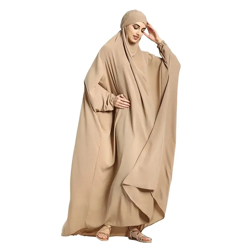 One Piece Camel Jilbab