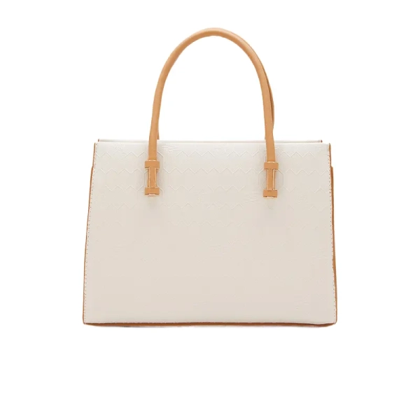 premium cream designer handbag for ladies