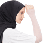 Women’s Peach Puff Sports Sleeves for Arms