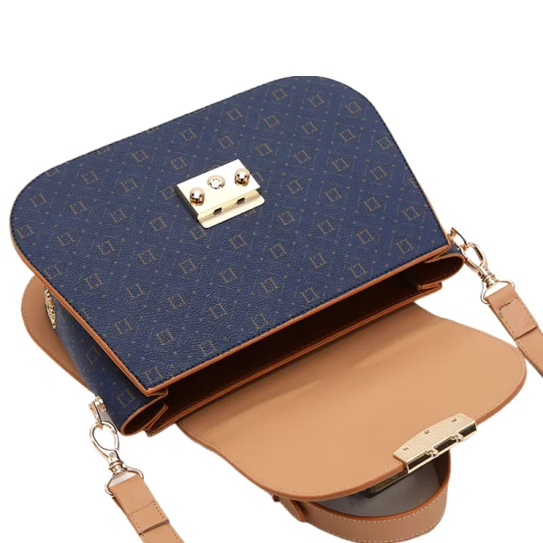 Women’s Navy Top Handle Designer Hand Bag