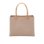 Women’s Latte Medium Top Handle Tote Bag