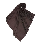 chocolate cotton jersey hijab