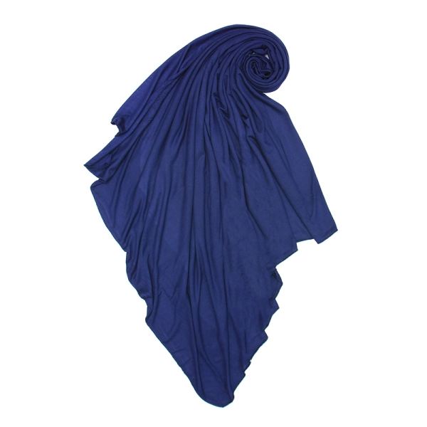 blue cotton jersey hijab