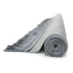 Plain Grey Muslim Prayer Mat