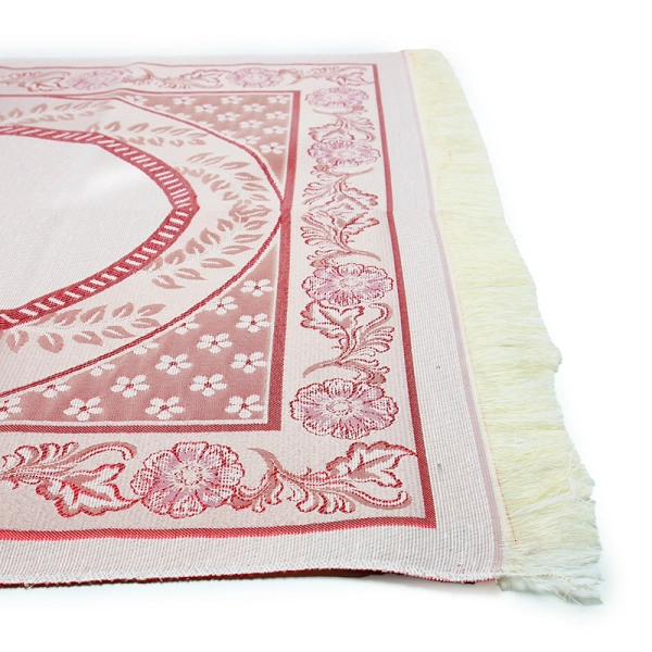 Lightweight Beige & Pink Prayer Mat