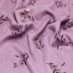 Lavender Shimmer Printed Muslim Hijab