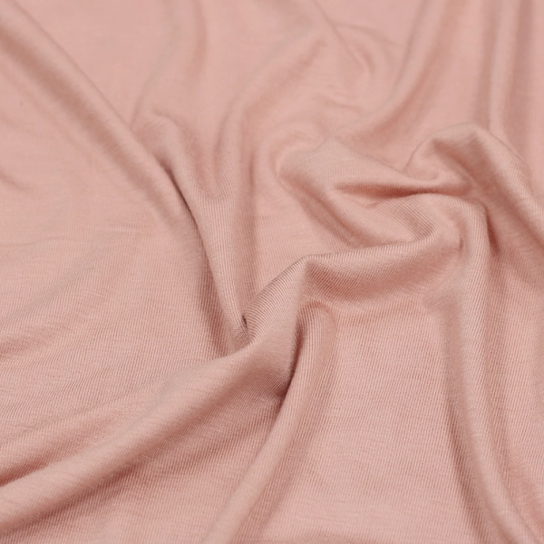 Emirati jersey material hijab in peach colour