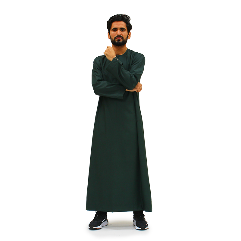 Buy Omani Green Men Thobe