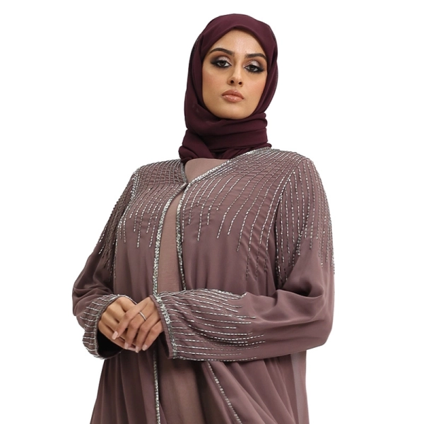 Chiffon Kimono Mauve Colour