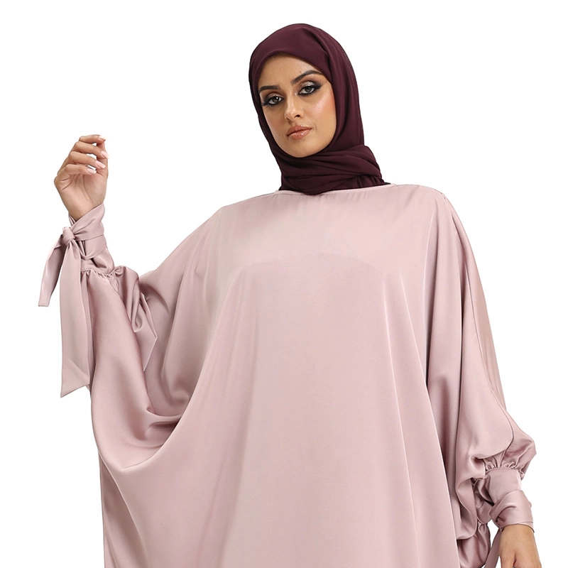 Cuff Sleeve Batwing Blush Muslim Abaya