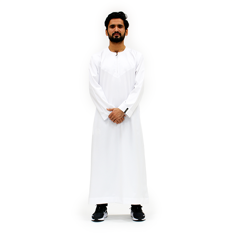 White Omani Thobe
