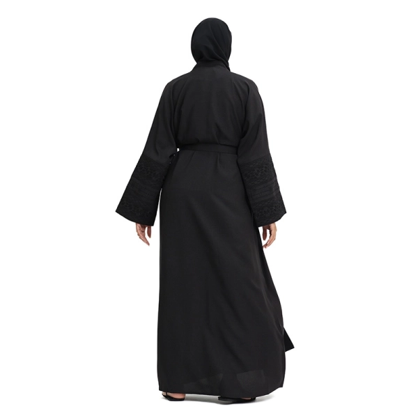 buy Open Black Abaya