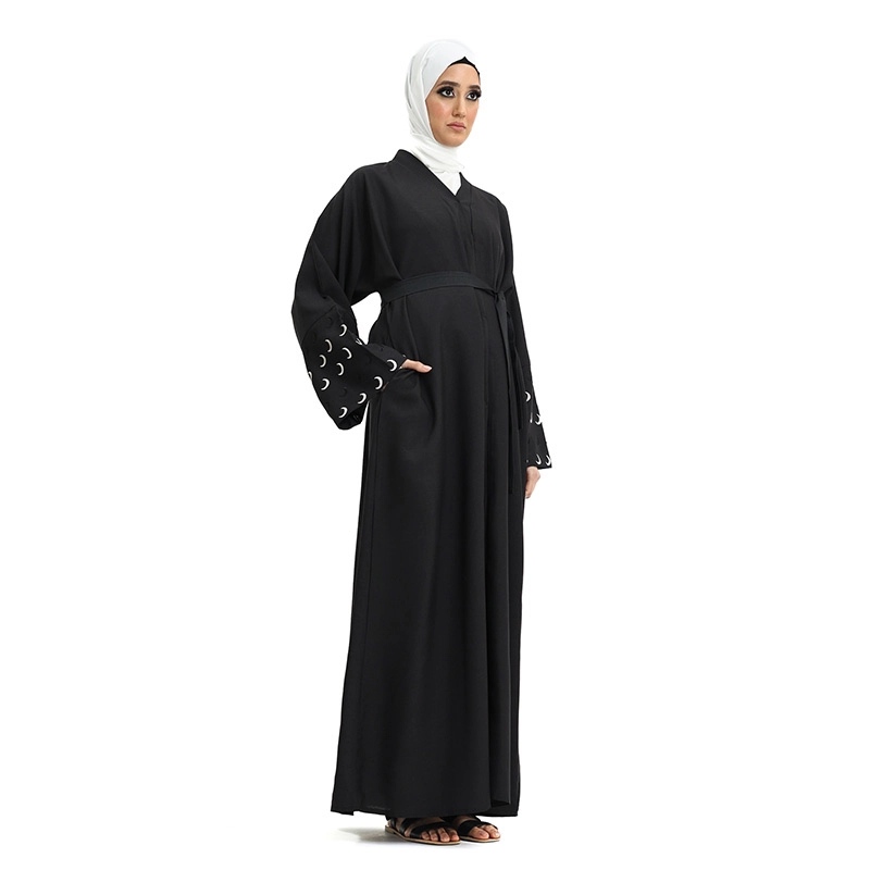 black Islamic abaya