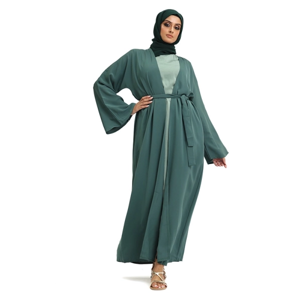 Naima Basic Light Teal Kimono