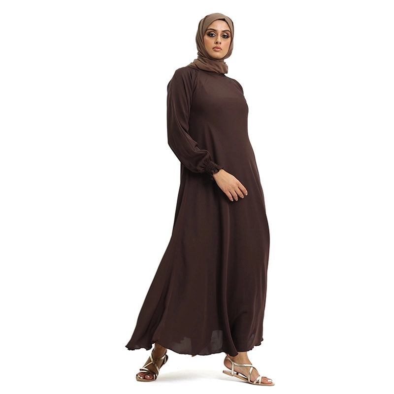 Brown Umbrella Muslim Abaya