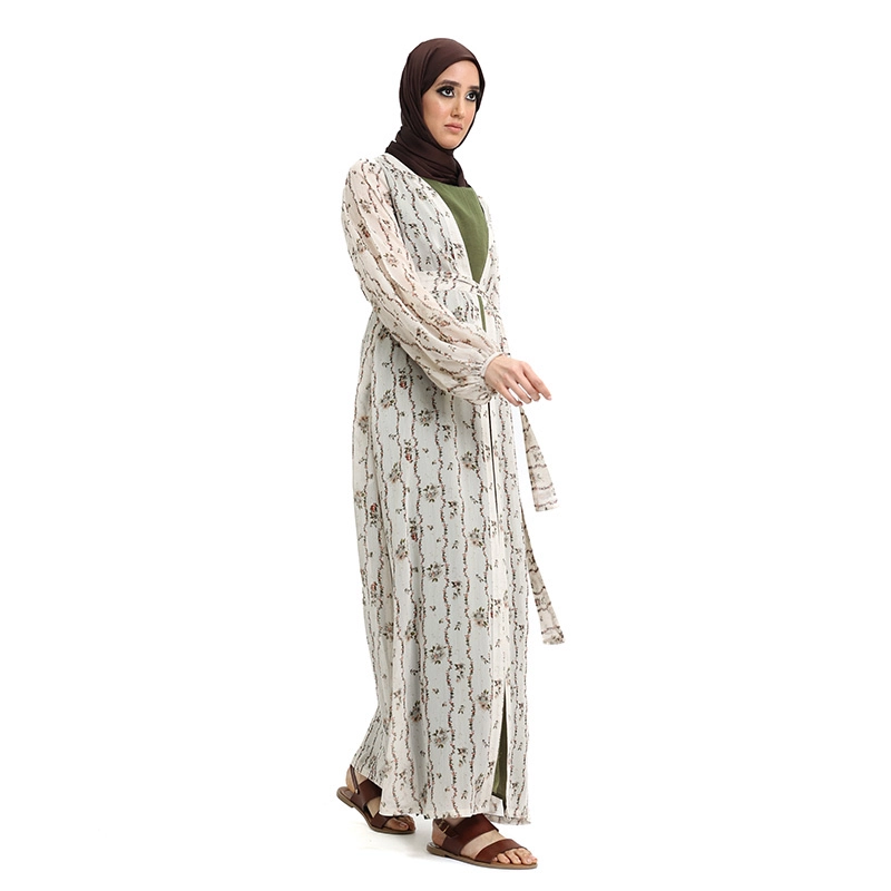 Garden Kimono for Muslim Women
