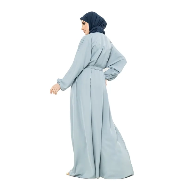 Basic Light Blue Abaya